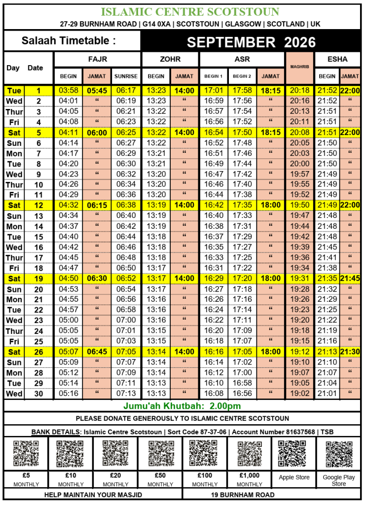 SEP-2026-Salaah-Timetable